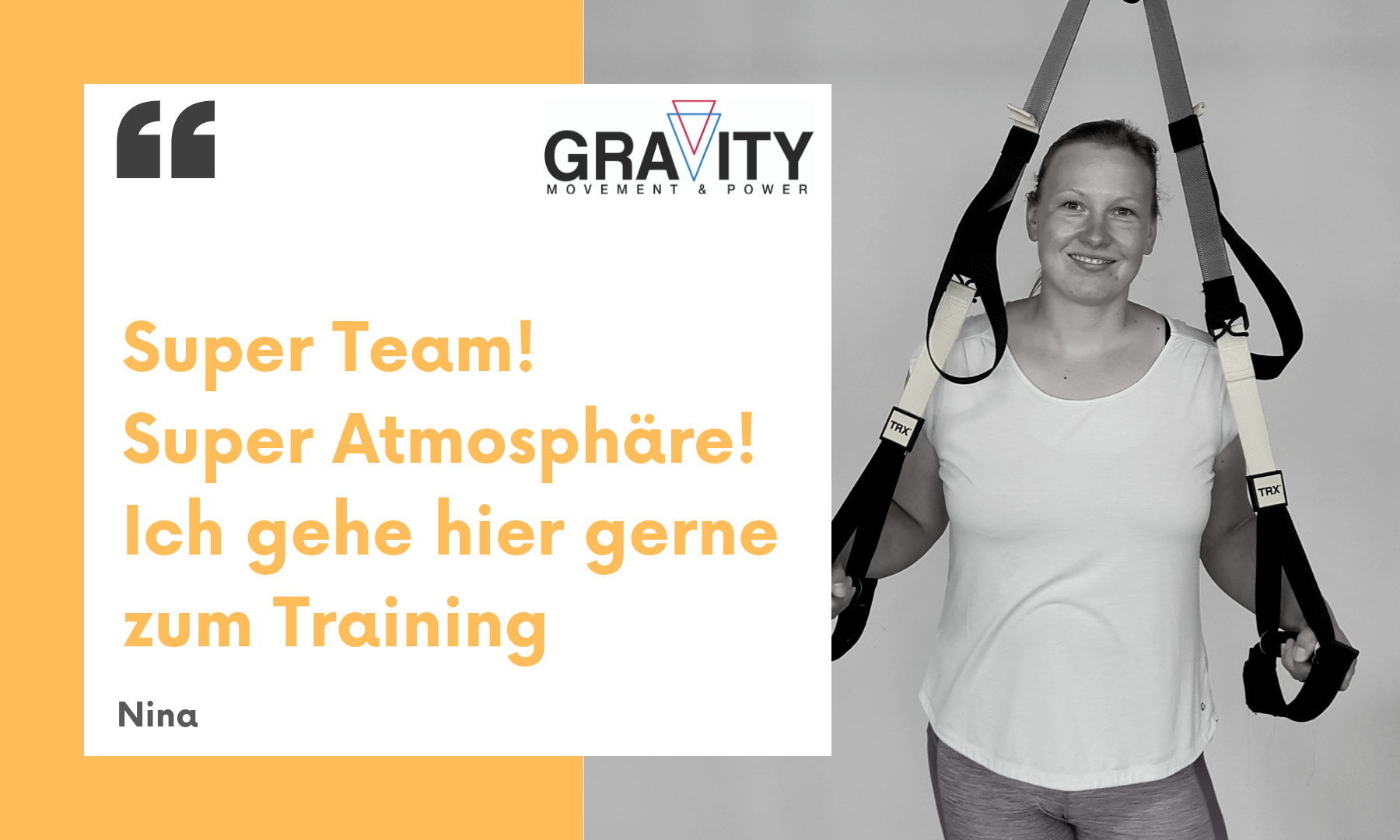 Super Team! Super Atmosphäre! Ich gehe hier gerne zum Training.