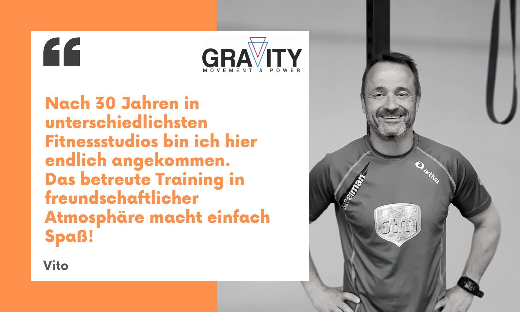 Nach 30 Jahre in unterschiedlichsten Fitnessstudios bin ich hier endlich angekommen.